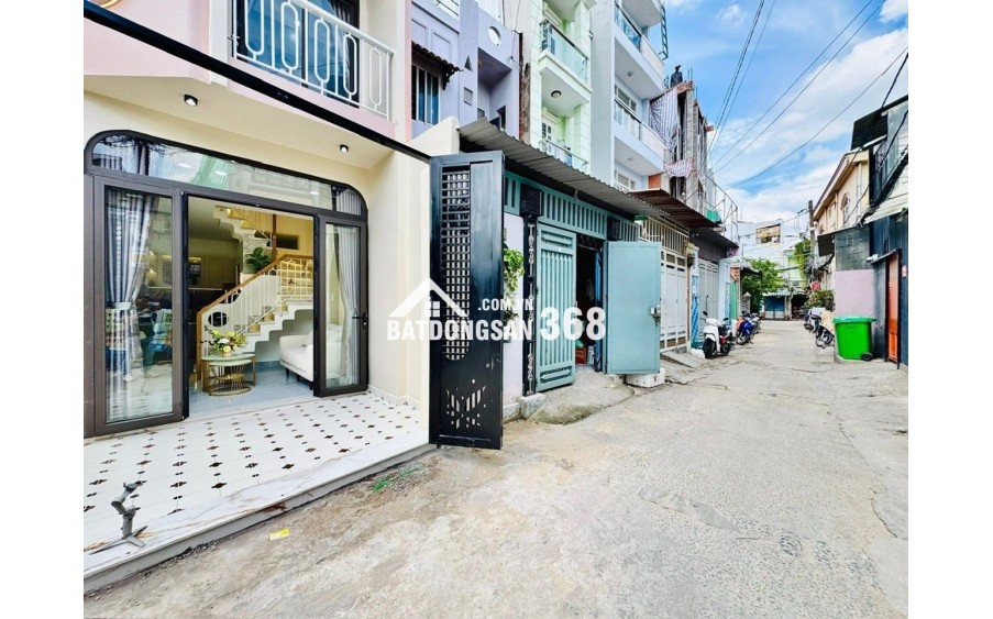 Nhà hẻm ô tô Nguyễn Văn Lượng, Gò Vấp – 3 tầng, 36m2, tặng nội thất